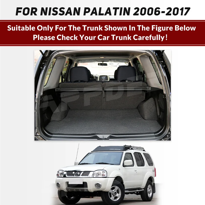 Car Trunk Mat For Nissan Palatin 2006-2017 16 15 14 13 12 11 10 09 08 07 Custom Car Accessories Auto Interior Decoration