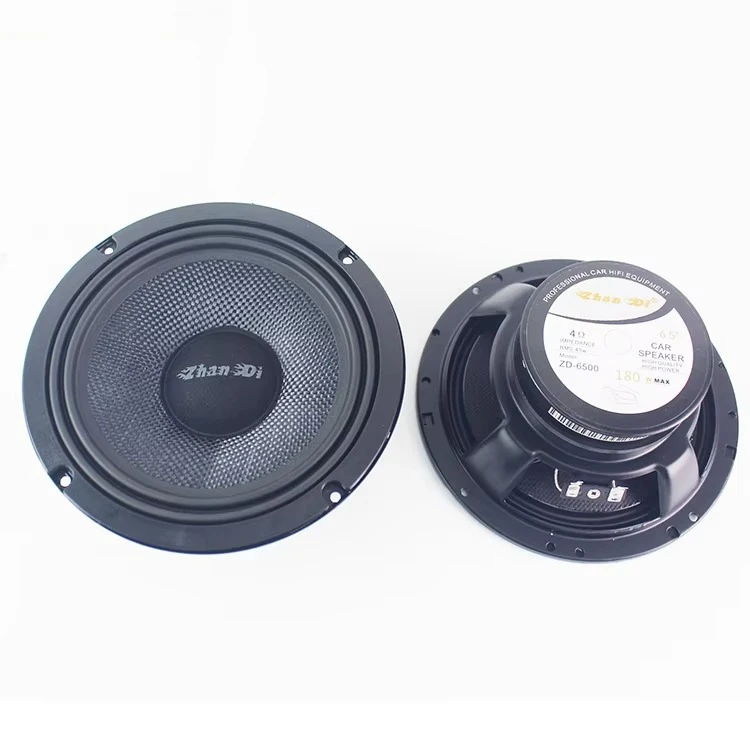 Factory 55-22kHZ 4ohm MAX 400W 6.5 Inch 2-way 90db Component Car Speakers set Car Door Speakers for DC 12V-24V vehicle