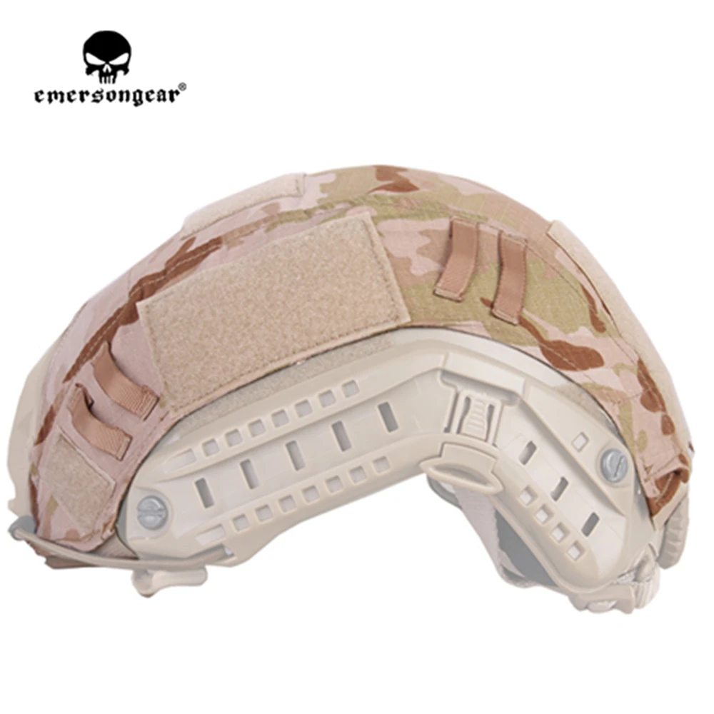 Emersongear ยุทธวิธี FAST หมวกกันน็อกการล่าสัตว์ Camo Headwear ผ้า Headwear อุปกรณ์ป้องกันกีฬา