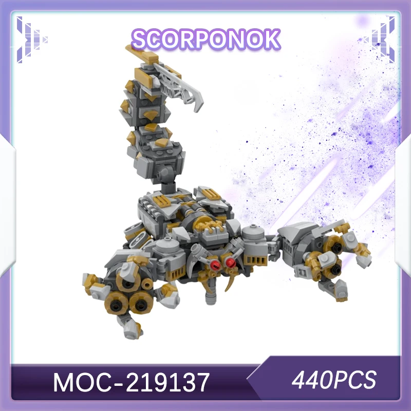 

440PCS Scorponok Building Block Assembly Mechanical Sense Technology Animals Adult Toys Gifts children's Festivals MOC-219137
