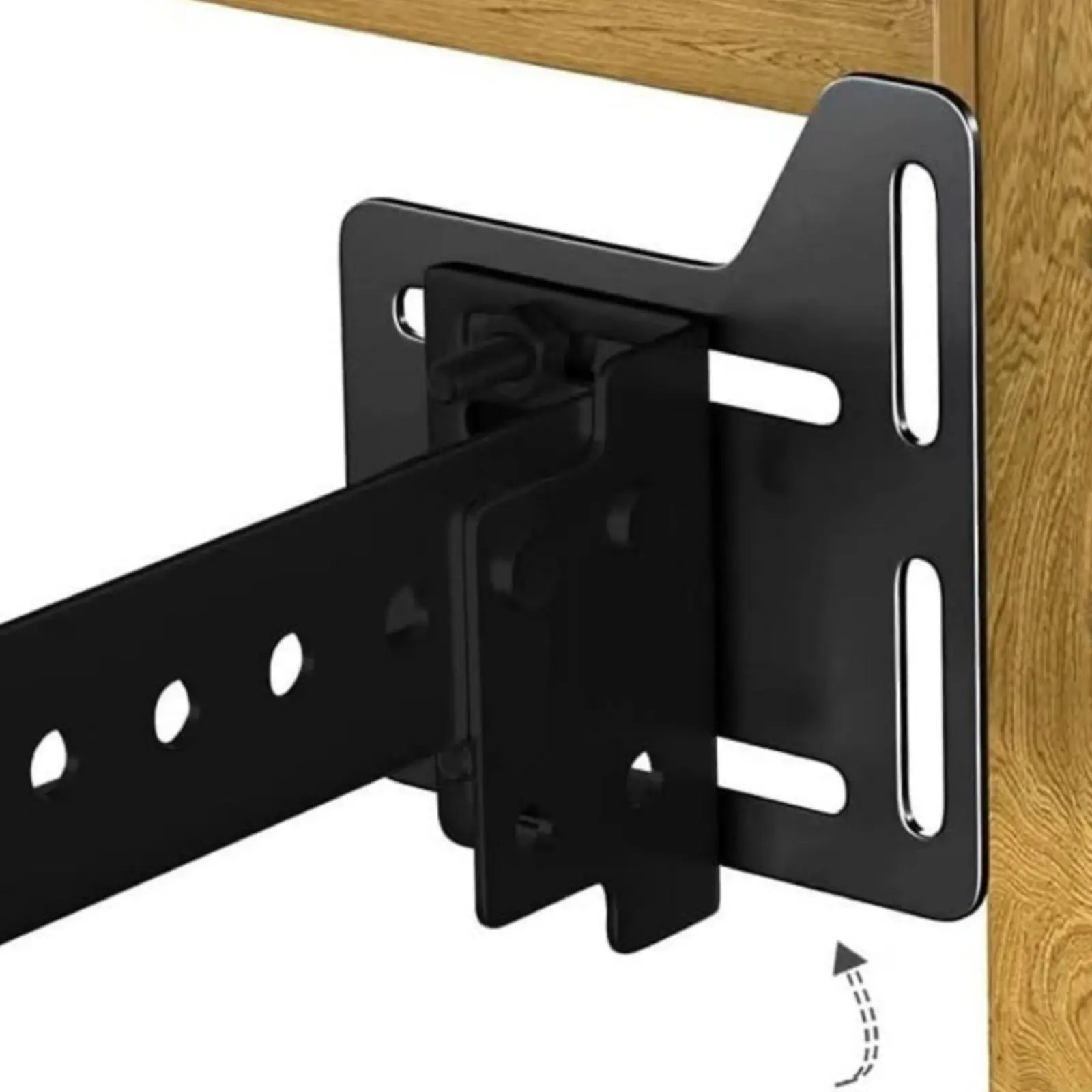 2 Pieces Bed Frame Adapter Bracket Offset Mounting Headboard Adapter Bracket Adjustable Headboard Brackets Steel