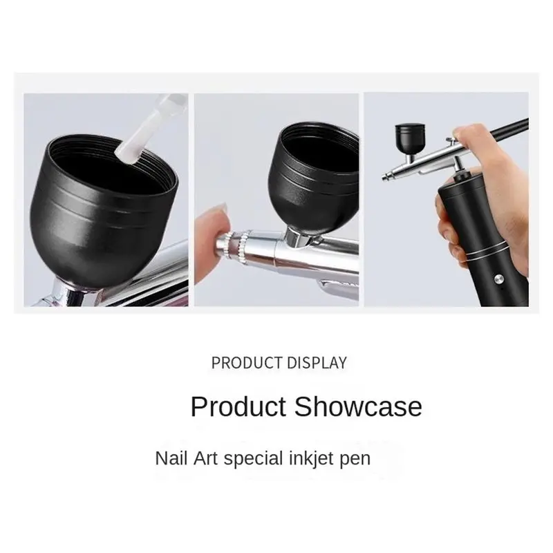 TFORU-Airbrush With Compressor Non-Clogging Airbrush Portable Air Brush Set Art Painting Spray Model