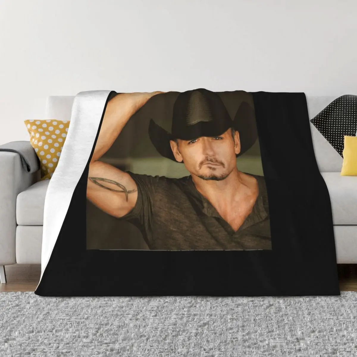 

Mcgraw Tim Classic Throw Blanket Designers heavy to sleep decorative for sofa Blankets