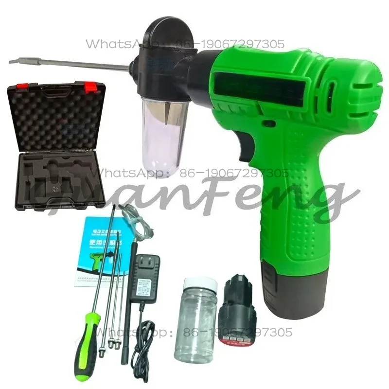 

12V9W Flower Spotter Pollen Pollinator Insecticide Applicator Powder Sprayer Cockroach Powder Termite Dry Powder Sprayer