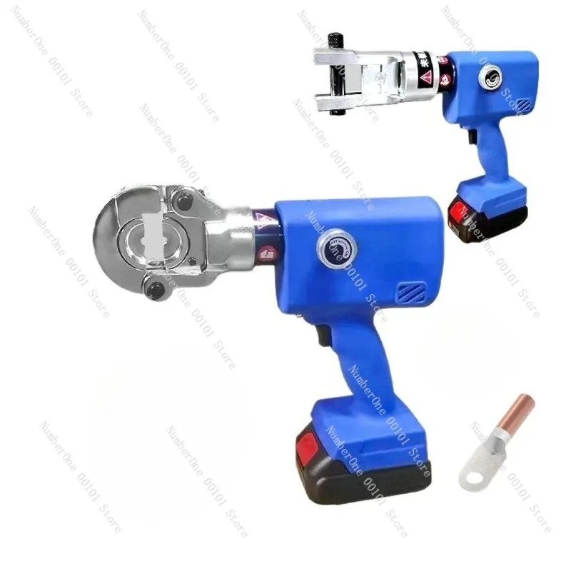 Portable Electric Hydraulic Crimping Pliers Rechargeable Copper Terminal Crimper Tool Compact Electrician Equipment High Power