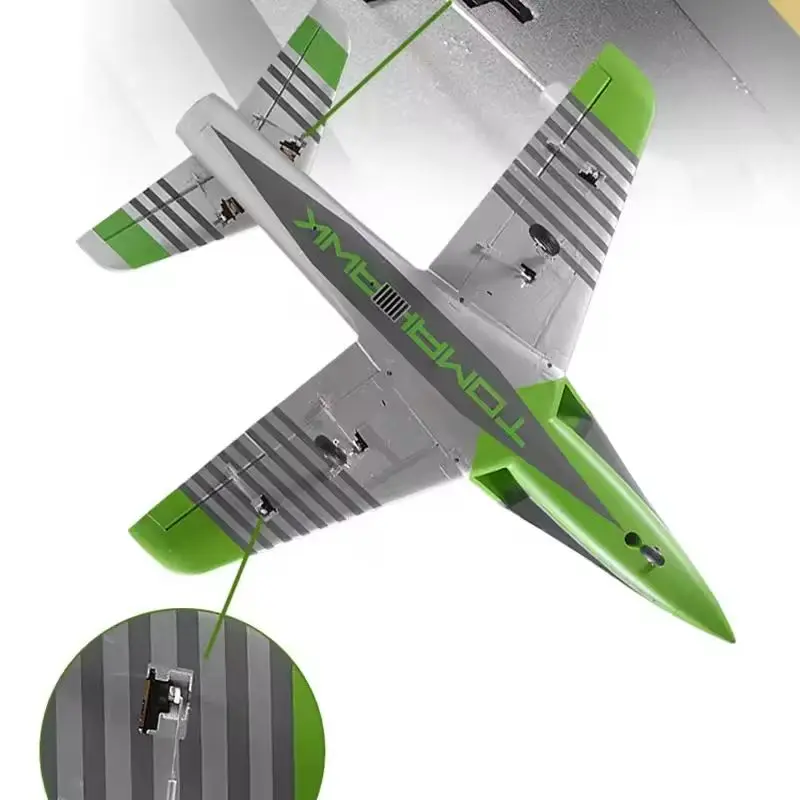 Fms 64mm Fotra Remote Control Airplane Beginner'S Guide To Fixed Wing Tunnel Machine Simple Operation Rc Gift Toy For Boy