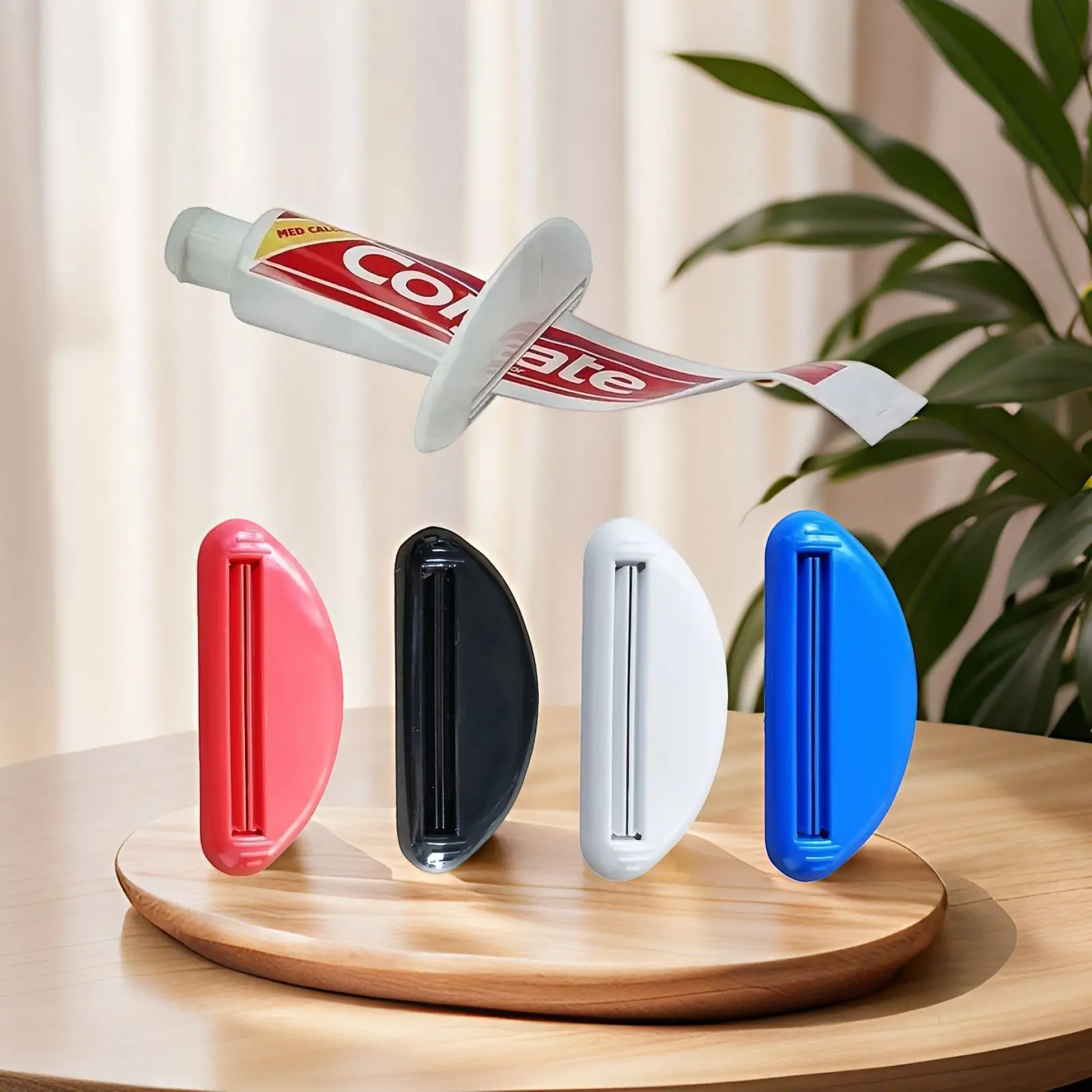 5/3/1PCS Toothpaste Squeezer - Squeeze Toothpaste Clip - Squeeze Toothpaste Artifact - Creative Home Cosmetics Facial Cleanser