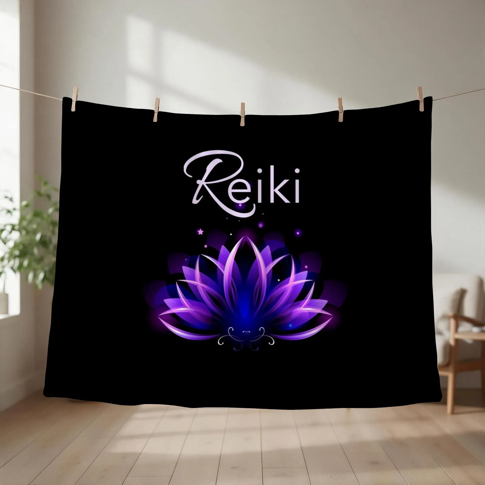 Reiki, Reiki Gifts, Reiki Shirt, Reiki Dress, Apron, Journal, Mind and Sprit, Meditation Throw Blanket halloween Blankets