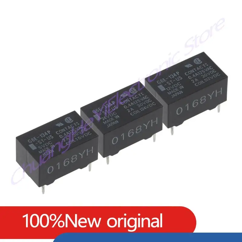 

10Pcs/Lot G6E-134P-ST-US-5VDC G6E-134P-ST-US-12VDC G6E-134P-ST-US-24VDC G6E-134P-ST-US 12VDC 24VDC G6E-134P DIP5