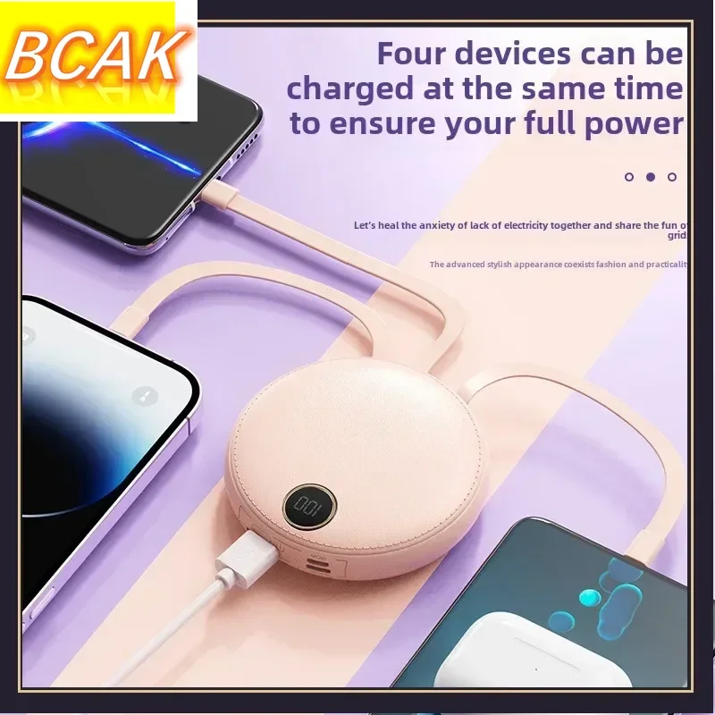 Внешний аккумулятор круглый (повер банк) купить от 142,00 руб. Телефоны и аксессуары на 1rub.ru