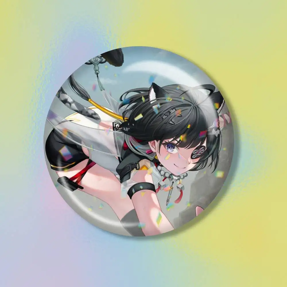 A-Arknights Endfield Game Cute T-Tang Tang  Brooch Metal Decorative Brooch Pins for Backpack Clothes Jacket Accessories,