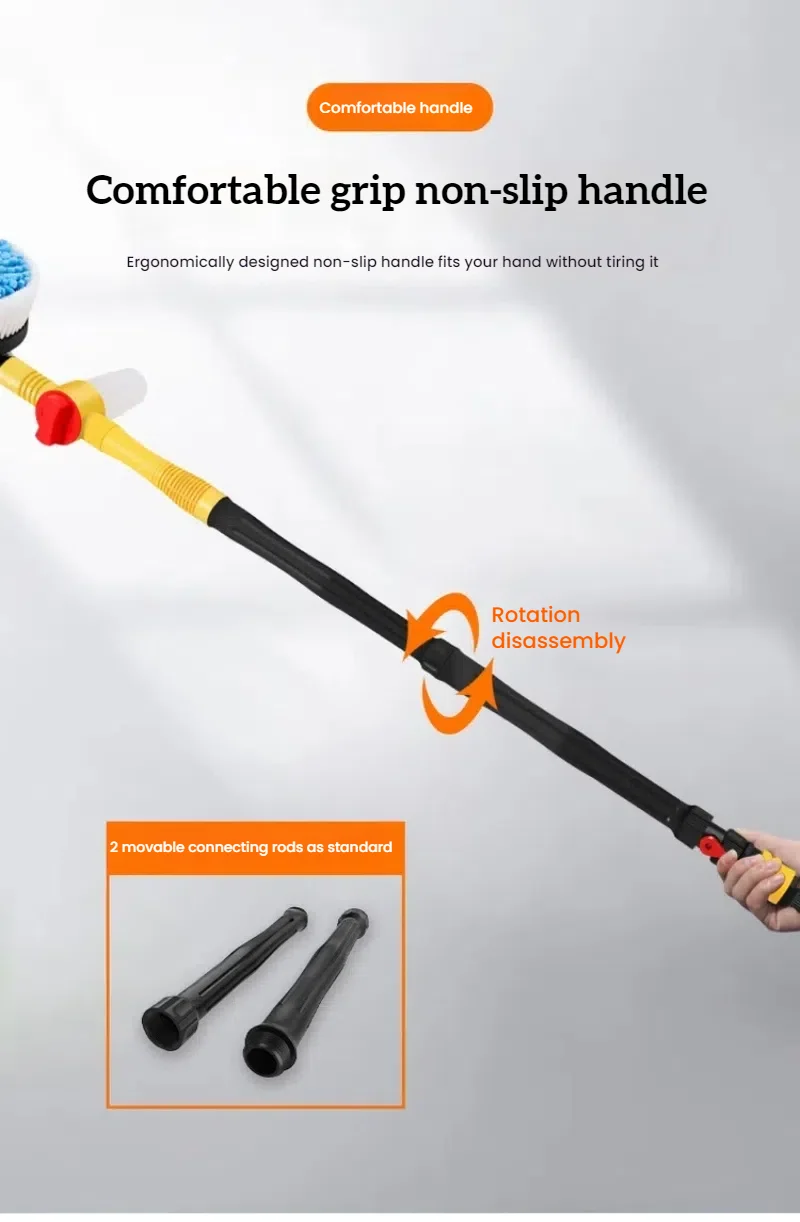 متعددة الوظائف ممسحة غسيل السيارات الشنيل فرشاة السيارة التلقائي الدورية تراجع مجموعة فرشاة غسيل مع جهاز تنظيف يعمل بالضغط العالي للسيارات
