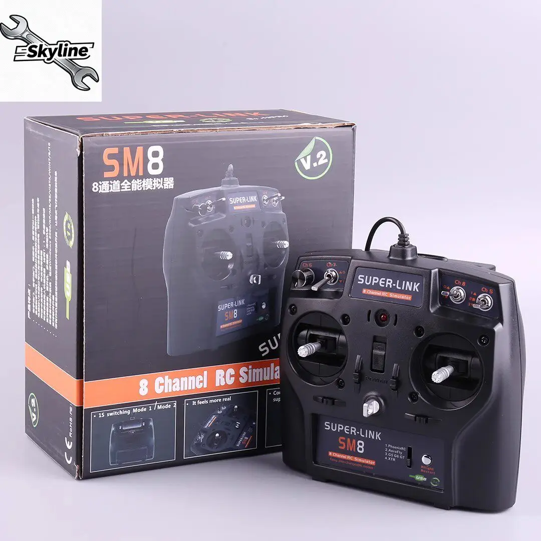 SM8/KC8 remote control model aircraft drone training emulator G7.5 Phoenix 5 online three hand types in one 2000