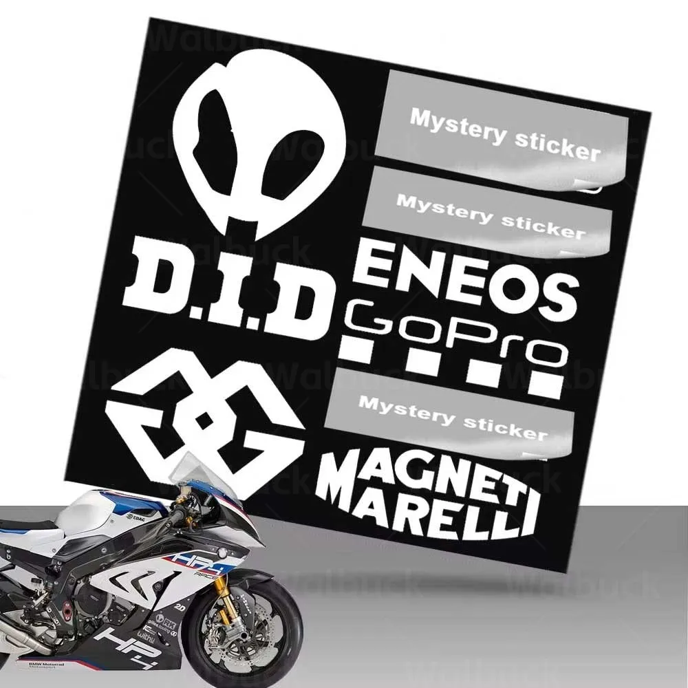 For HP4 S1000 RR s1000rr 2015 2016 2017 2018 Motorcycle Tank Sticker Racing Side Stripe Floor Faring Decal Waterproof
