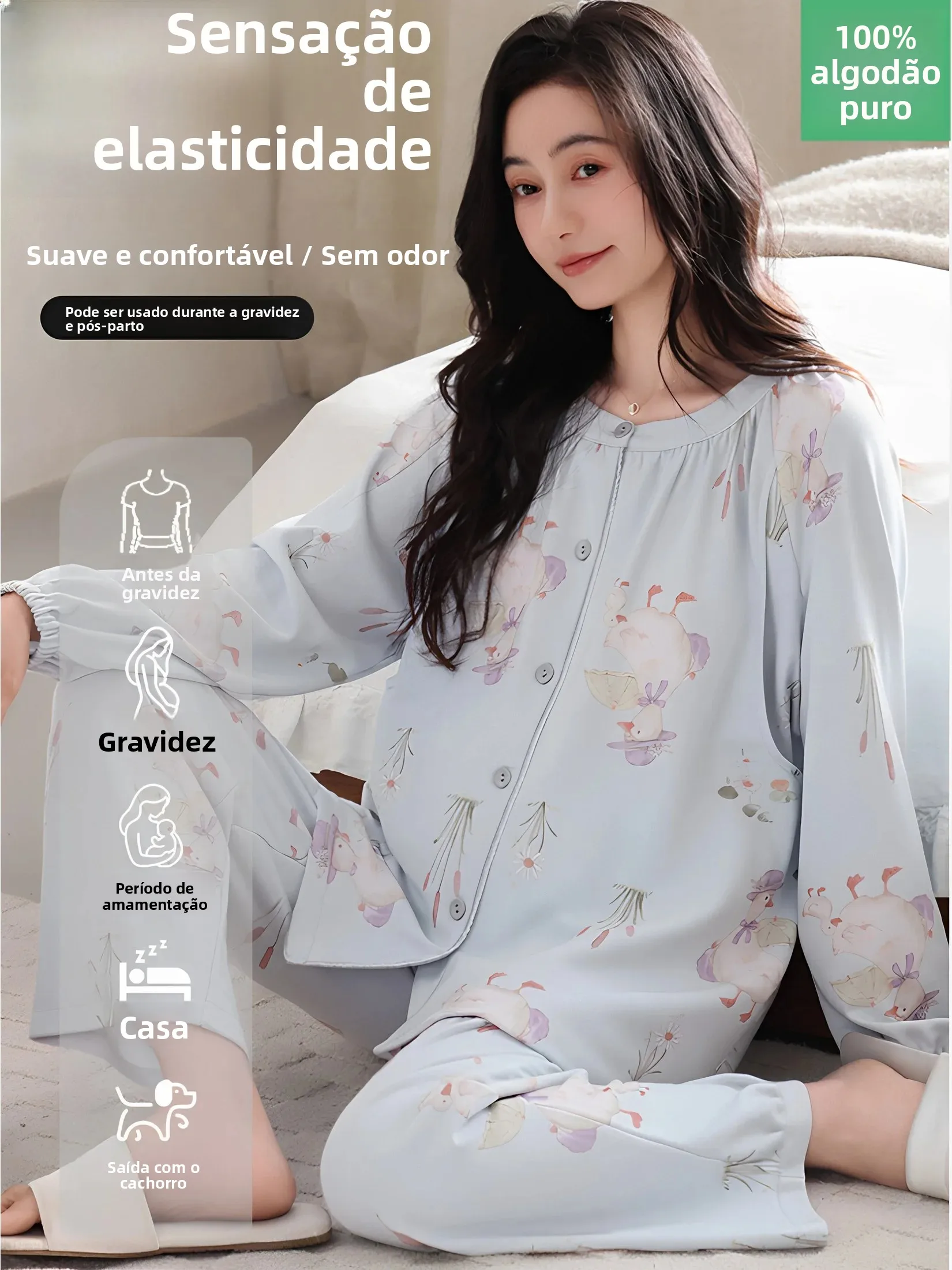 ensemble-de-vetements-de-nuit-pour-femmes-enceintes-langsha-en-pur-coton-a-manches-longues-col-rond-avec-coussinets-pour-la-poitrine-ideal-pour-l’automne-et-le-printemps-cardigan-ouvert-doux-et-confortable