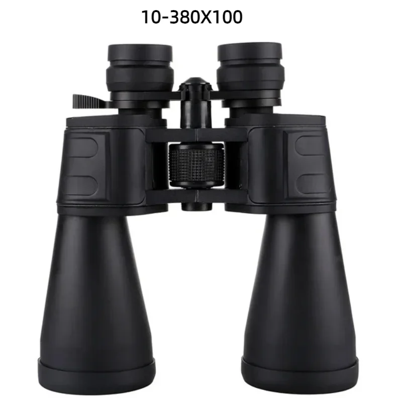 Binoculars 10x100 380X Zoom HD High Power Waterproof Low Light Night Vision Portable Outdoor Binocular for Hunting Camping Bird