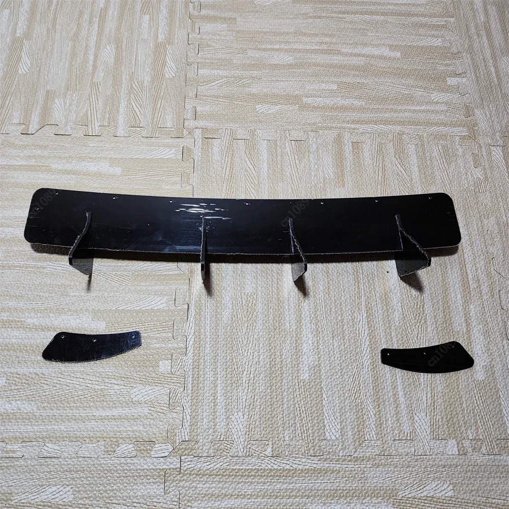 For Hyundai Coupe / Tiburon 2007 2008 2009 Car Rear Bumper Diffuser Lip Cover Spoiler Splitter Body Kits Tuning Gloss Black ABS