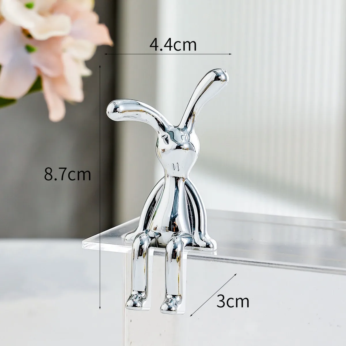 Contemporary Rabbit Decor Piece Blending Artistic Sensibility with Everyday Functionality in Interior Styling Applications