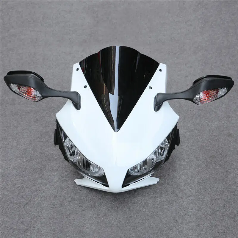 

Fit For CBR1000RR 2012 - 2016 Front Headlight Upper Cowl Fairing Rear Mirrors Bracket Windscreen set CBR 1000RR CBR 1000 RR 13