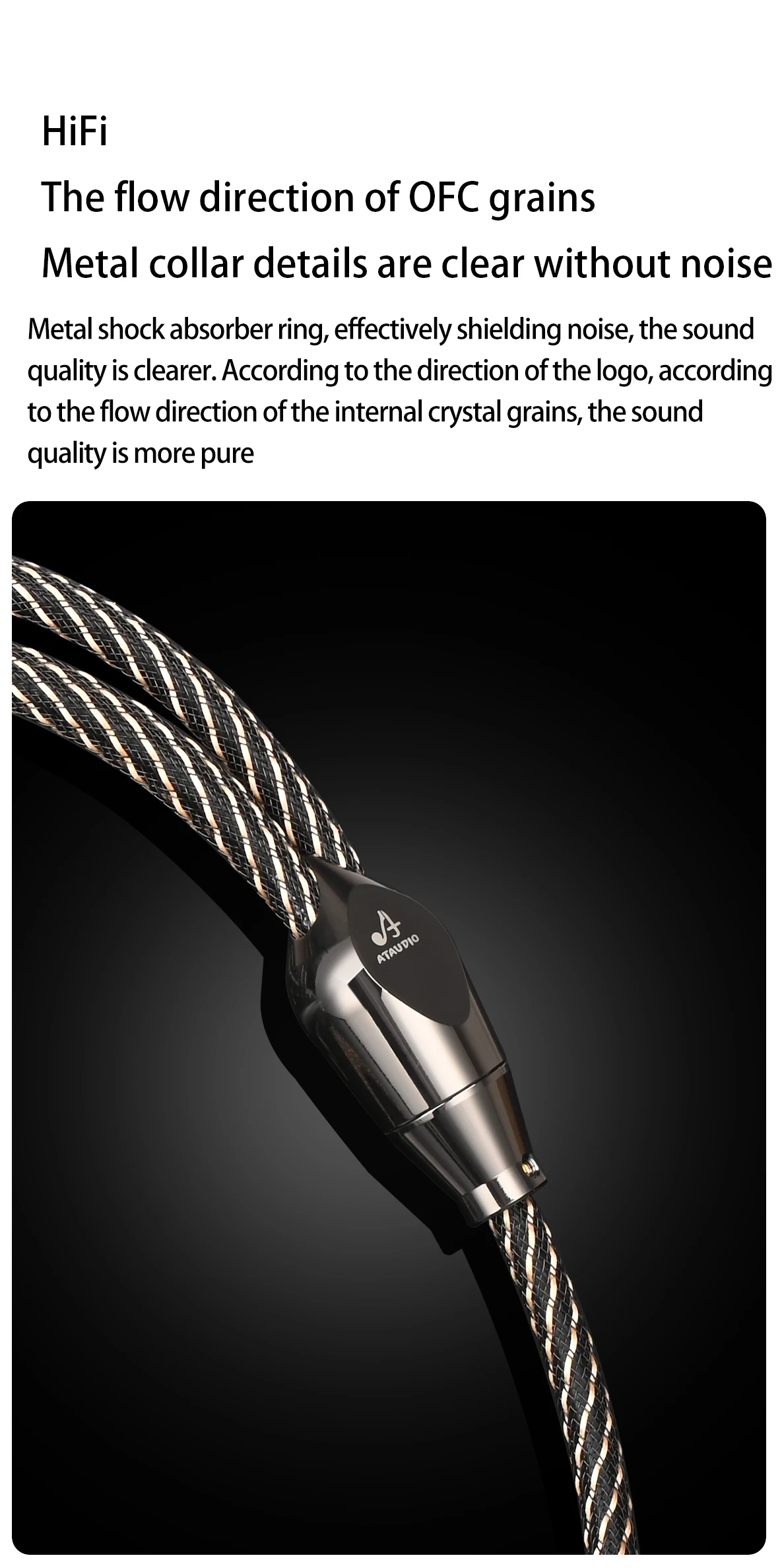 HiFi Audio 4,4 mm auf XLR-Kabel Hi-End 6N OFC symmetrische 4,4 mm Klinke auf 2XLR männlich oder weiblich Adapter Y-Splitter-Kabel für Mixer-Player – Detail 9