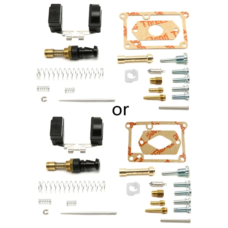 Dla Mikuni TM24 28 30 32 34mm Carb naprawa gaźnika zestaw do przebudowy Motocross zestawy naprawcze gaźnika Dropship