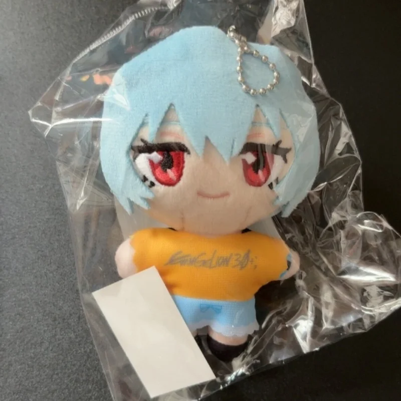 Genuine Japan EVANGELION 30th Commemoration Cute Plush Toys, Ayanami Rei Asuka Shinji Stuffed Pendant Doll Classic Anime EVA