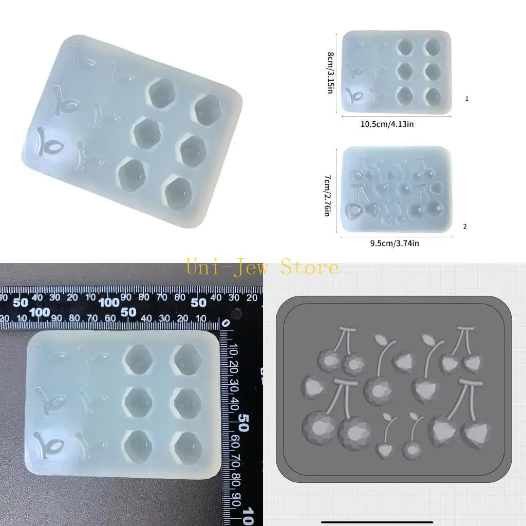 

40GB Portable Silicone Fondant Mould for Making Chocolates Candies and Desserts in Various Creative Styles Daily Use