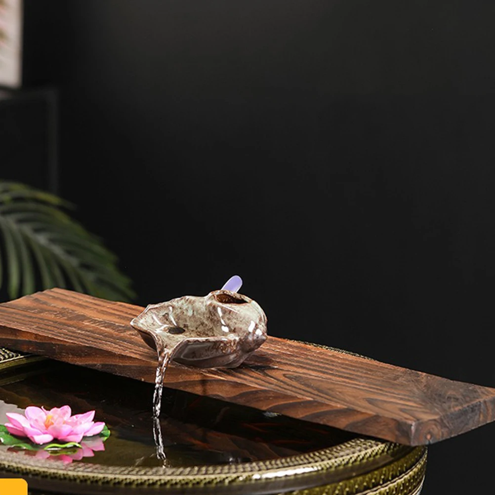 

Fountain Wood Panel Durable Carbonized Board for Aquarium Garden Decor Water Feature Plank Landscape Traditional DIY