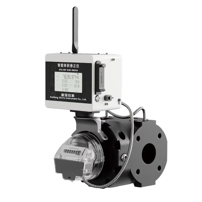 High Precision Gas Turbine Flow Meter with Temperature & Pressure Compensation | Smart Flow Meter for Natural Gas Energy