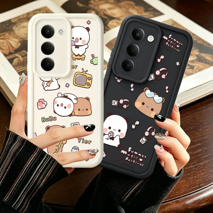 Case for Samsung Galaxy A56 A23 A15 A16 A35 A12 A13 A26 A32 A34 Phone Cover A53 A54 A71 A72 A51 A73 A36 Funny Catoon Dudu Bubu