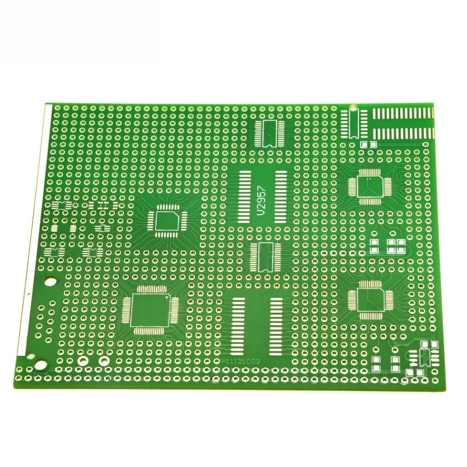 SMD Test Board Breakout PCB, 2.54mm Pitch, for Microcontroller Development