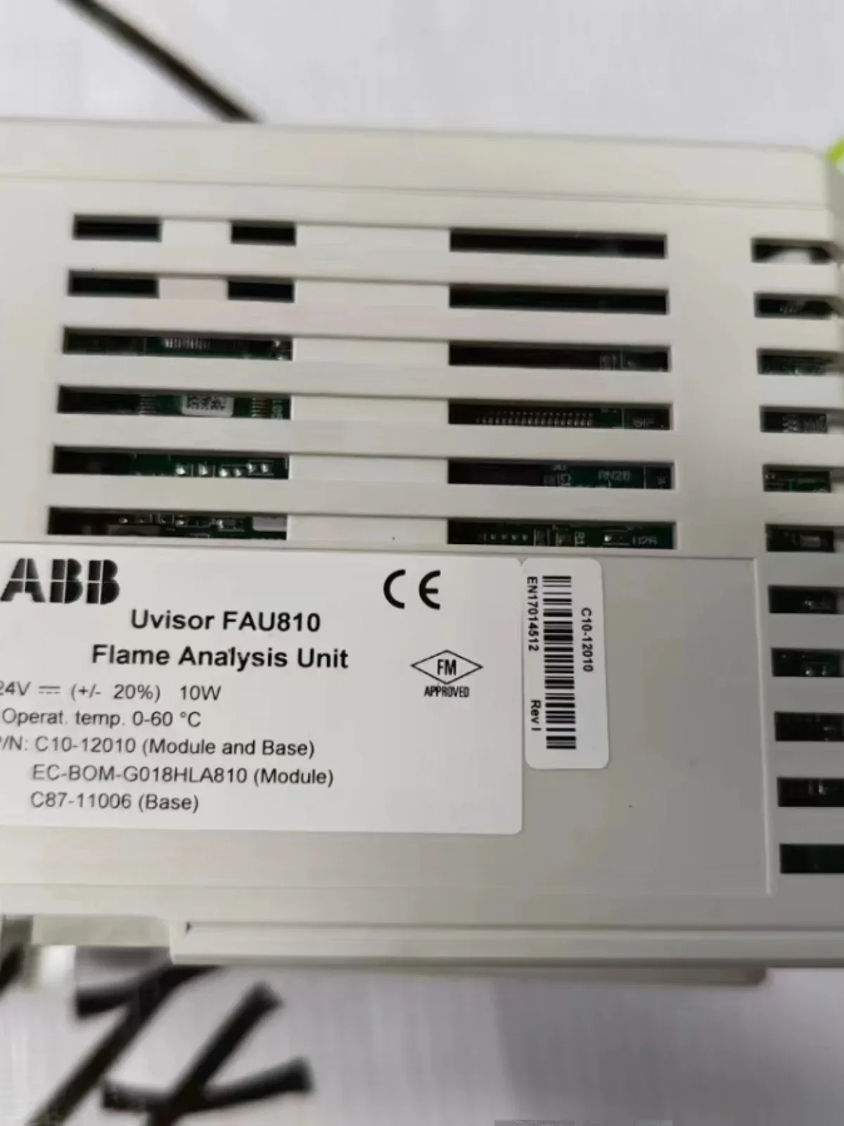 ABB Fire Inspection Module FAU810 Original Spot C10-12010