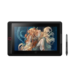 XPPen 15.6 inch Artist 15.6 Pro V2 Graphic Tablet Digital Drawing Monitor 16K Levels X3 Pro Pen Display Red Dial Quick Keys
