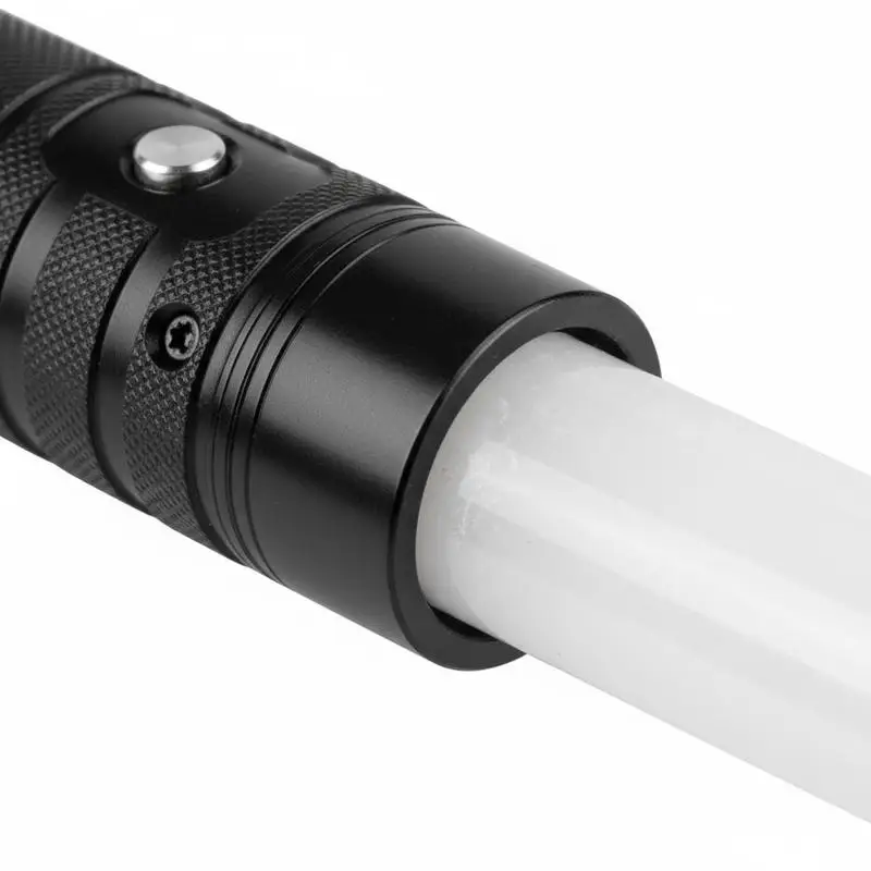 

Luminous Saber 38" For Roleplay Combat Training Party 12 RGB Colors Realistic Handle Rechargeable FX Sound Effects Black Body Adults Kids Gift Accessory