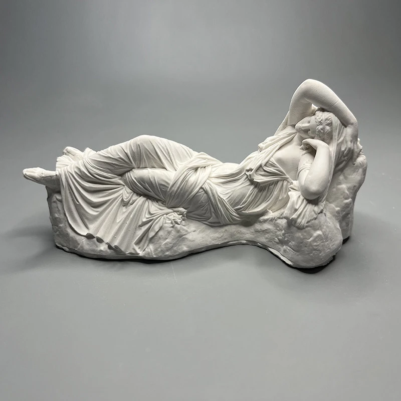 Sleeping Ariadne Plaster Statue Desk Decoration Figures Ornaments Sketching Practice Coloring Teaching Tool Characters Sculpture