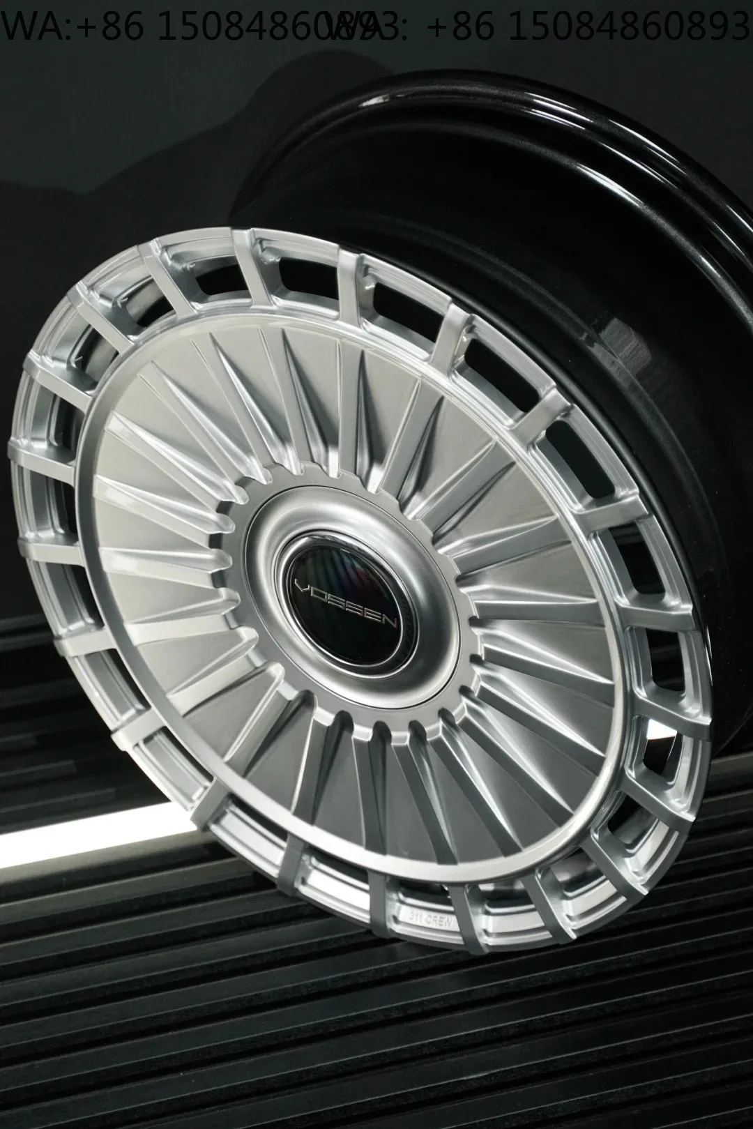 Carbon Fiber Style Custom Forged Wheel Rims 20 Inch Monoblock Aluminum 5x112 5x120 Luxury Car Decoration Accessories