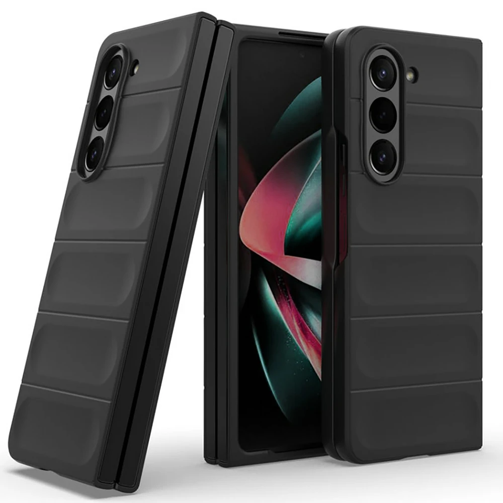 Back Case For Samsung Galaxy Z Fold 8 Ultra 5G Armor Hybrid Silicone Bumper Funda For Galaxy Z Fold 7 6 5 4 3 Fold8 Cover