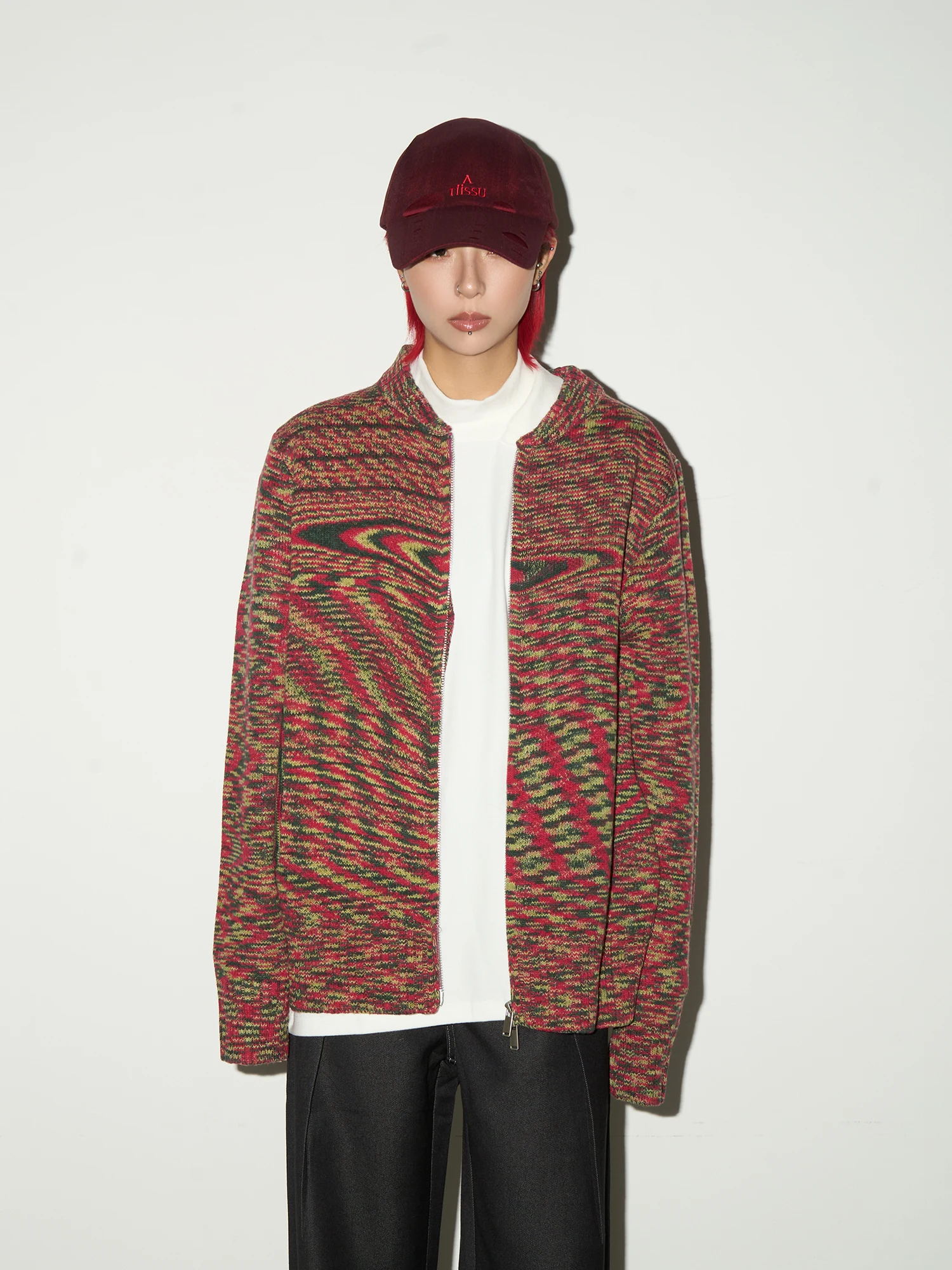 

Вязаный свитер-пальто MICHINNYON с длинными рукавами, фасон «морковка», для мужчин и женщин, осень-зима, асимметричный, контрастный цвет