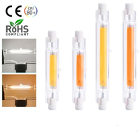 LED R7S Glass Tube Bulb 78MM 118MM 20W 40W Corn Lamp 110V 220V High Power J78 J118 Replace Halogen Light Lampadas LED R7S Glass