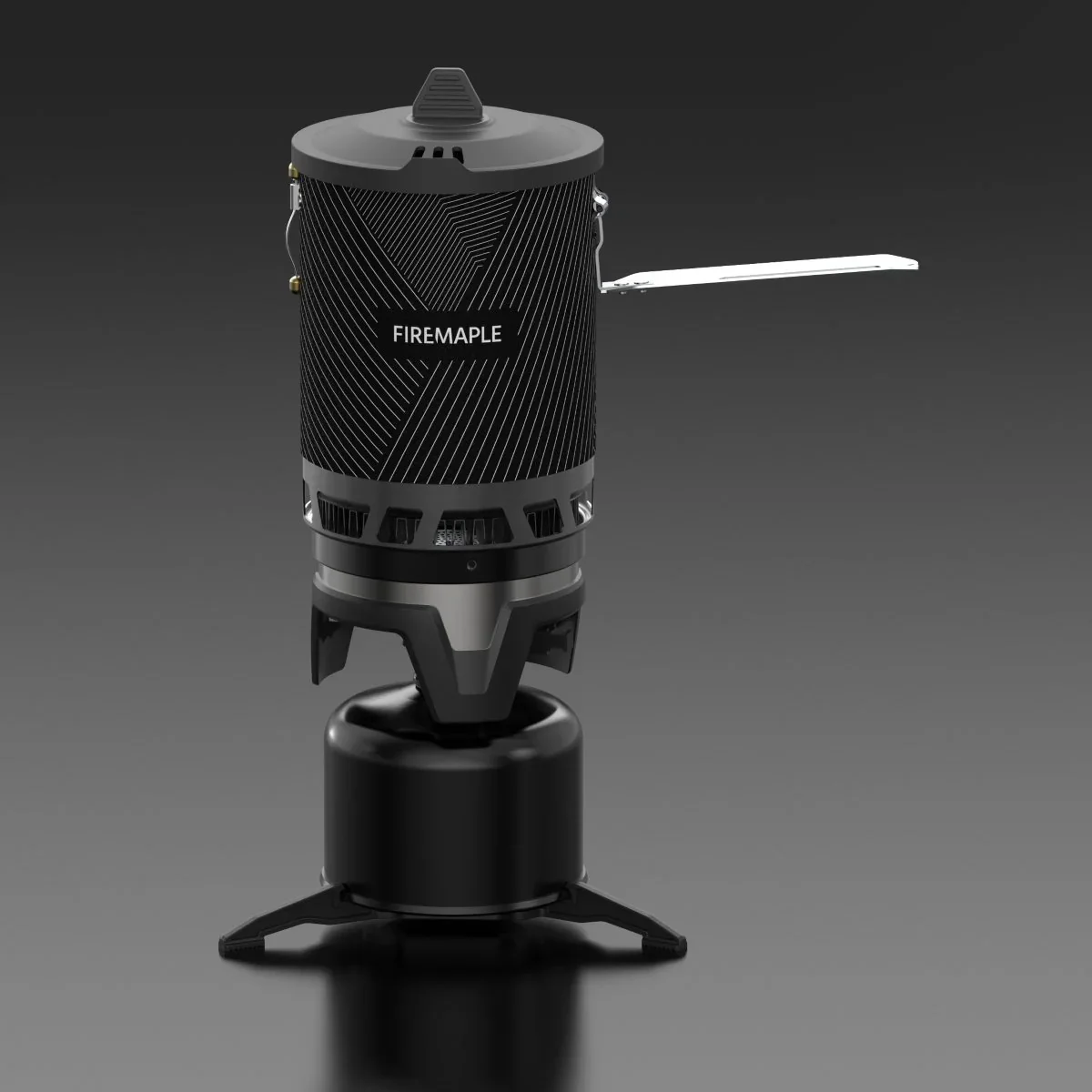 Vuur-Esdoorn FMS-X2 Pro Kooksysteem Gasbrander Met Piëzo-Ontsteking Alles-In-Één Camping Buiten Winddicht Gasfornuis 2200W 1l