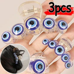 1/3pcs Evil Eye Blue Eye Hair Claws Fashion Hair Clips for Women Türkiye Eyes Claw Clip Large Medium Small Headwear Accessories