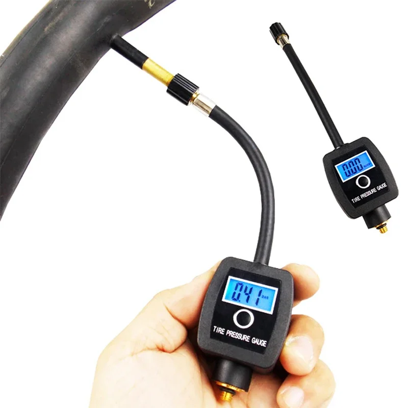 

LCD Digital Tire Pressure Gauge 0-150PSI Car Tyre Air Pressure For Motorcycle Cars Truck Bicycle Motorbike Vehicle Tester