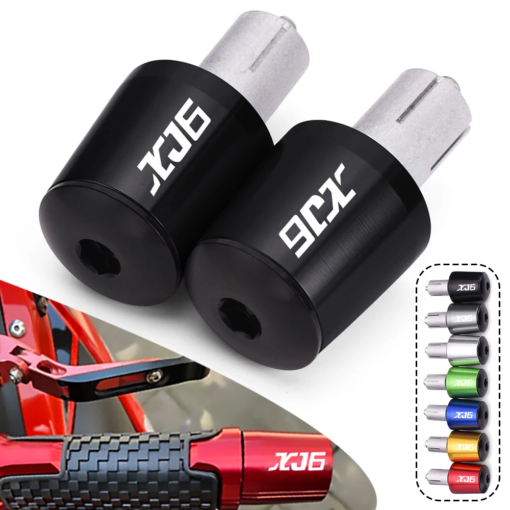 Tampões antivibração para guidão de motocicleta, plugues deslizantes para guidão de motocicleta, plugues de peso para yamaha xj6 xj 6 xj6f xj6n desvio