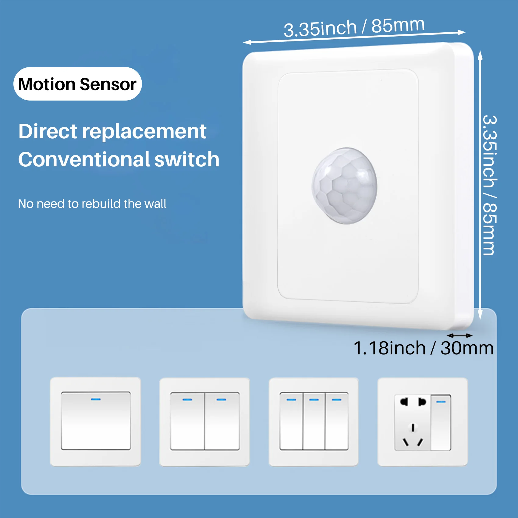 News PIR Infrared Motion Sensor Switch 220V Auto Control LED Lamp Lighting Switch Smart Body Induction Detector