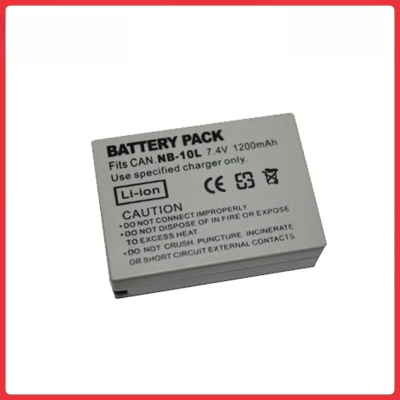 

Премиум-аккумулятор NB10L Li-ion для камеры Canon NB-10L со встроенной защитой, длительным сроком службы и надежным источником питания