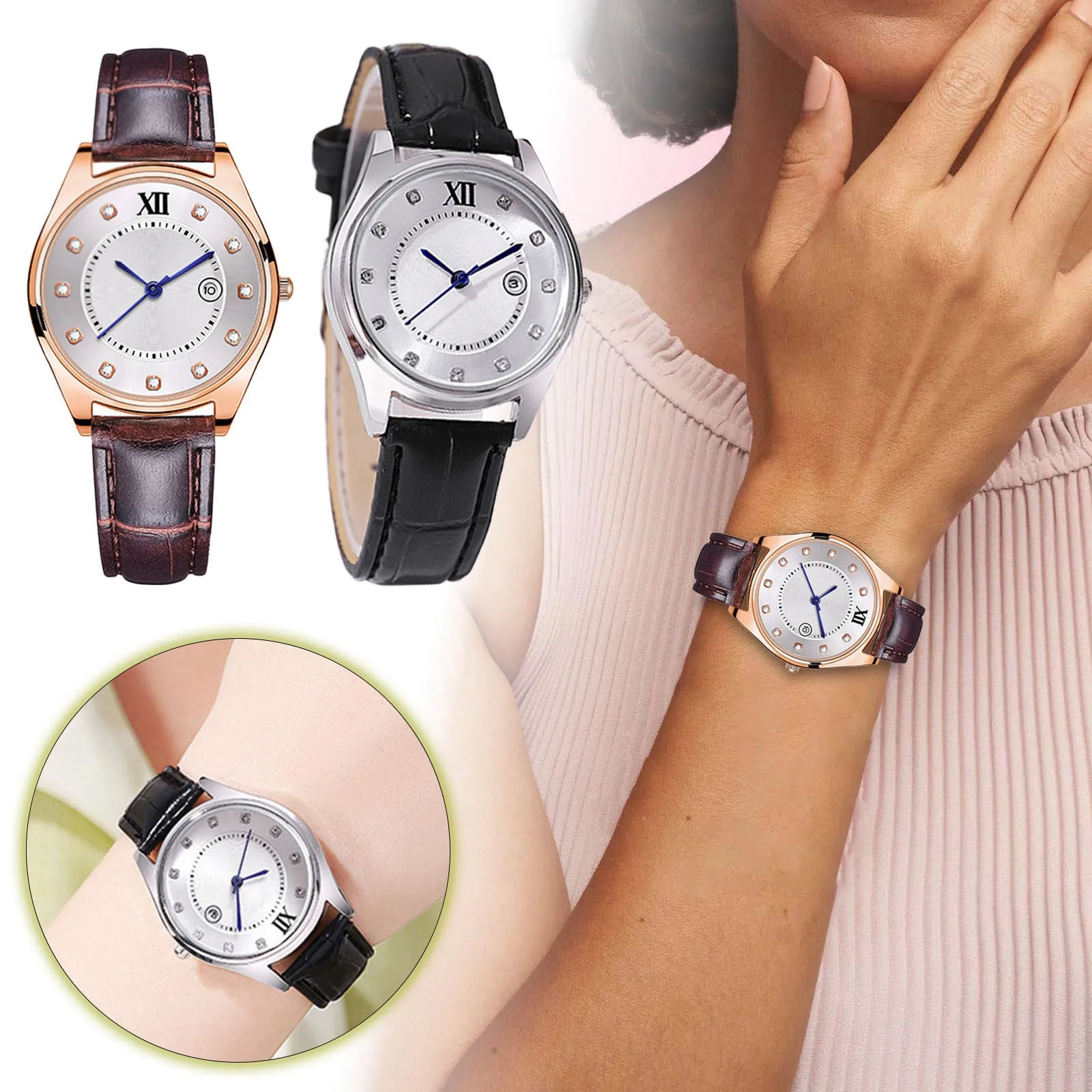 

Women'S Watch Quartz Watch Watch On Hand Female Casual Ladies Watches Montres Femmes Reloj Precise Second Hand Timing Gift