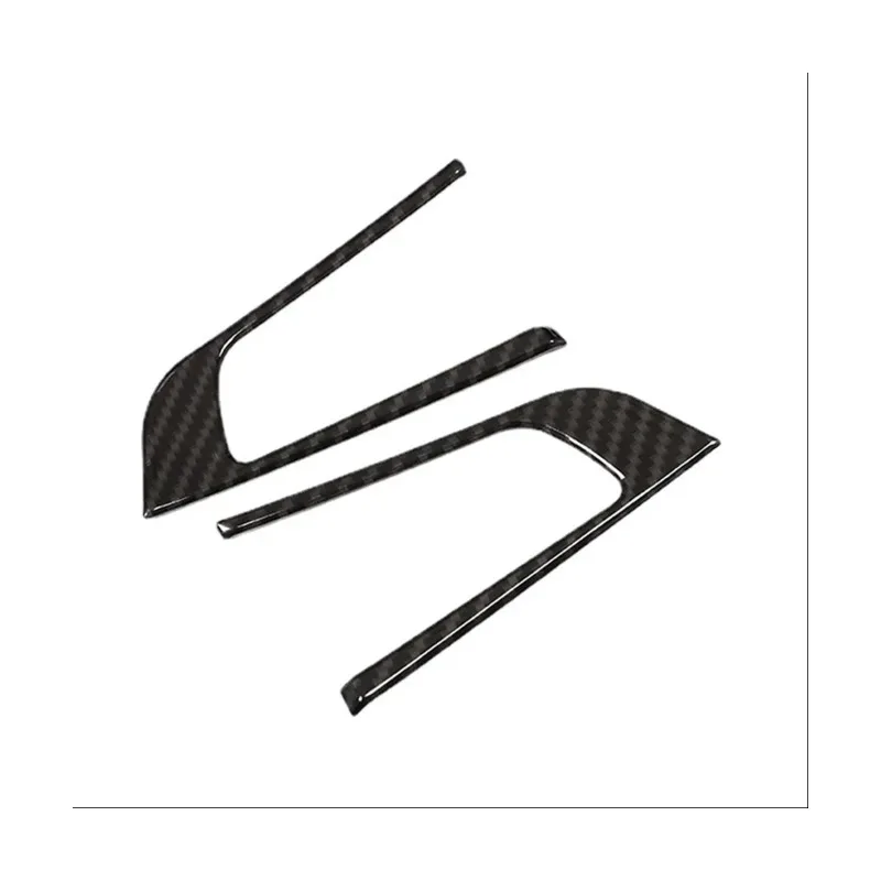 غطاء عجلة قيادة السيارة الكسوة لألفا روميو جوليا ستيلفيو 2017 2018 2019 الملحقات الداخلية #2