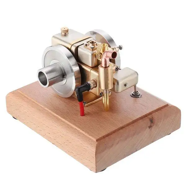 M12 1,6cc mini 4-takt retro watergekoelde benzinegasmotor voor geschenkcollectie