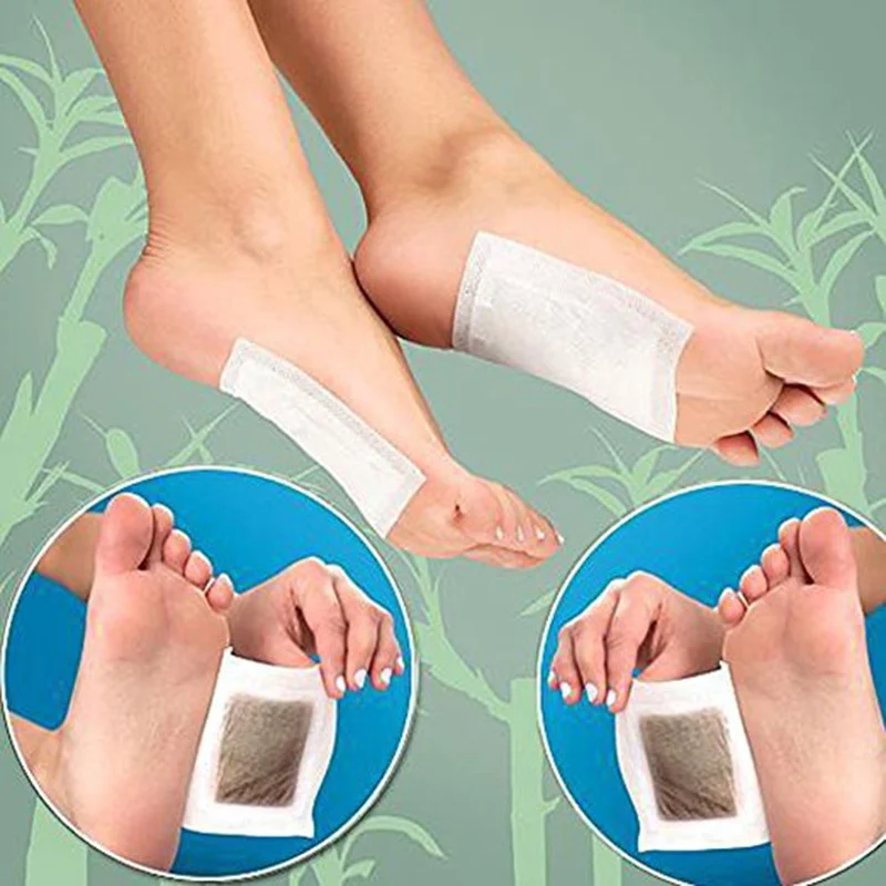 10Pcs/bag Weight Loss Detox Foot Pads Slimming Detoxify Remove Toxins Health Foot Care Relax Body Help Sleep Skin Care