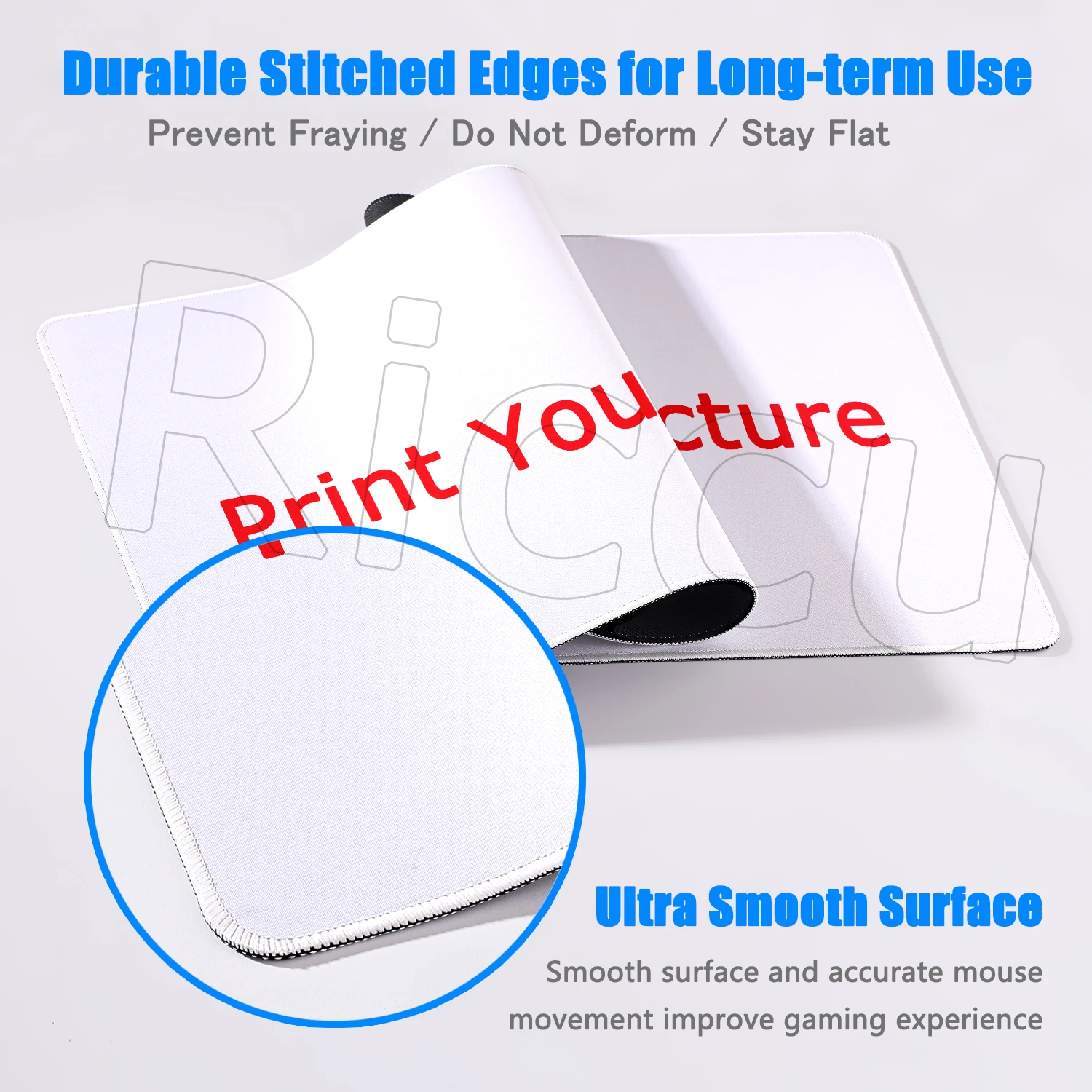 Alfombrilla de ratón de goma personalizada DIY, alfombrilla protectora grande para oficina, 120x60cm, PC, portátil, decoración de escritorio, alfombrilla antideslizante para ratón, accesorios para juegos